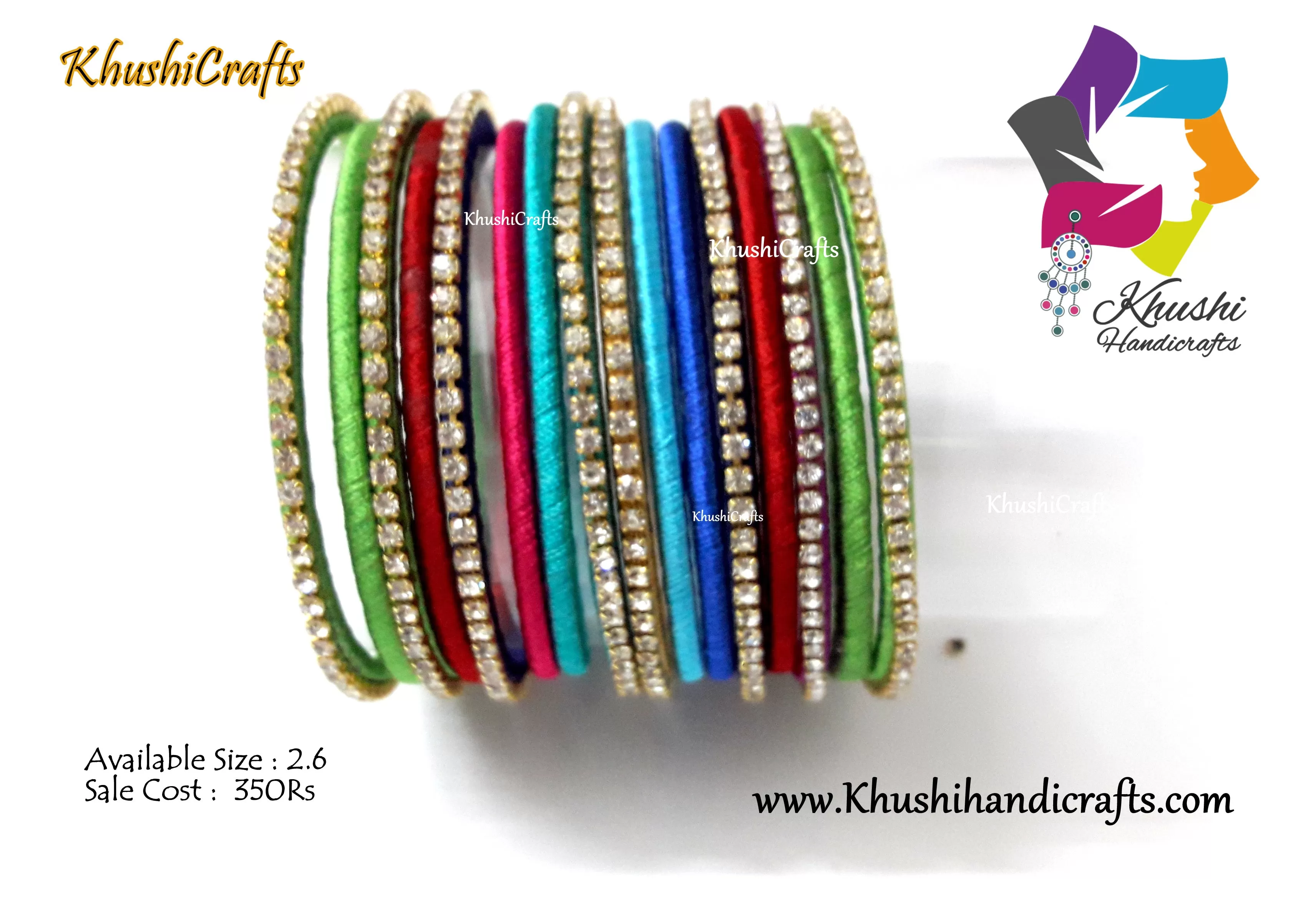 Ready stock Silk Thread Bangles-Pre Diwali Sale!