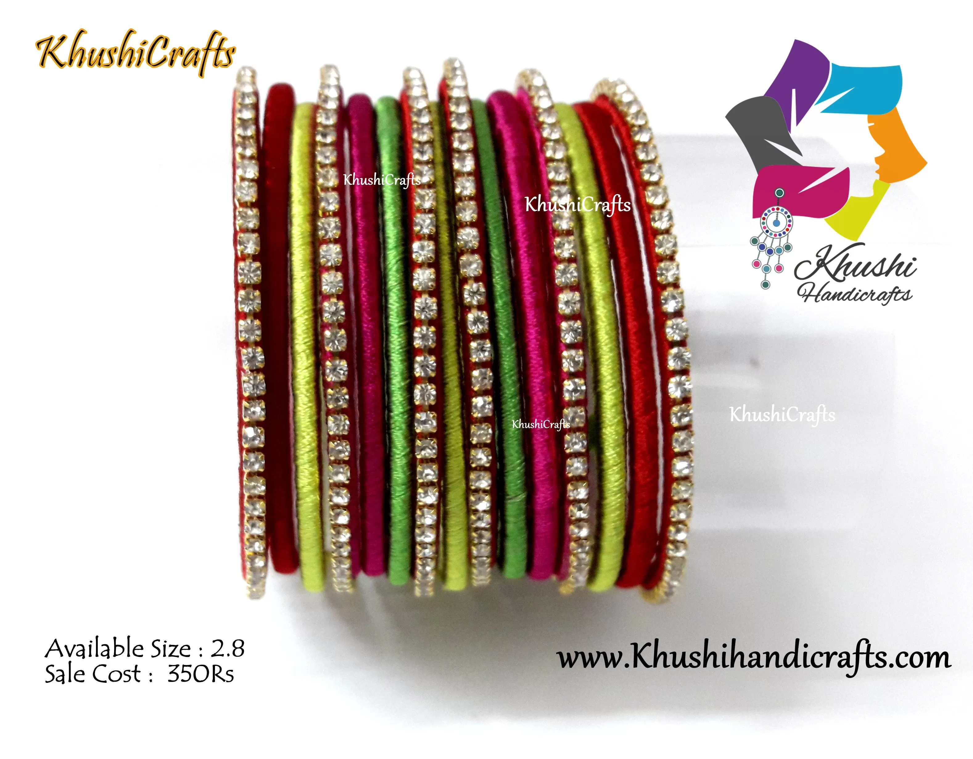 Ready stock Silk Thread Bangles-Pre Diwali Sale!