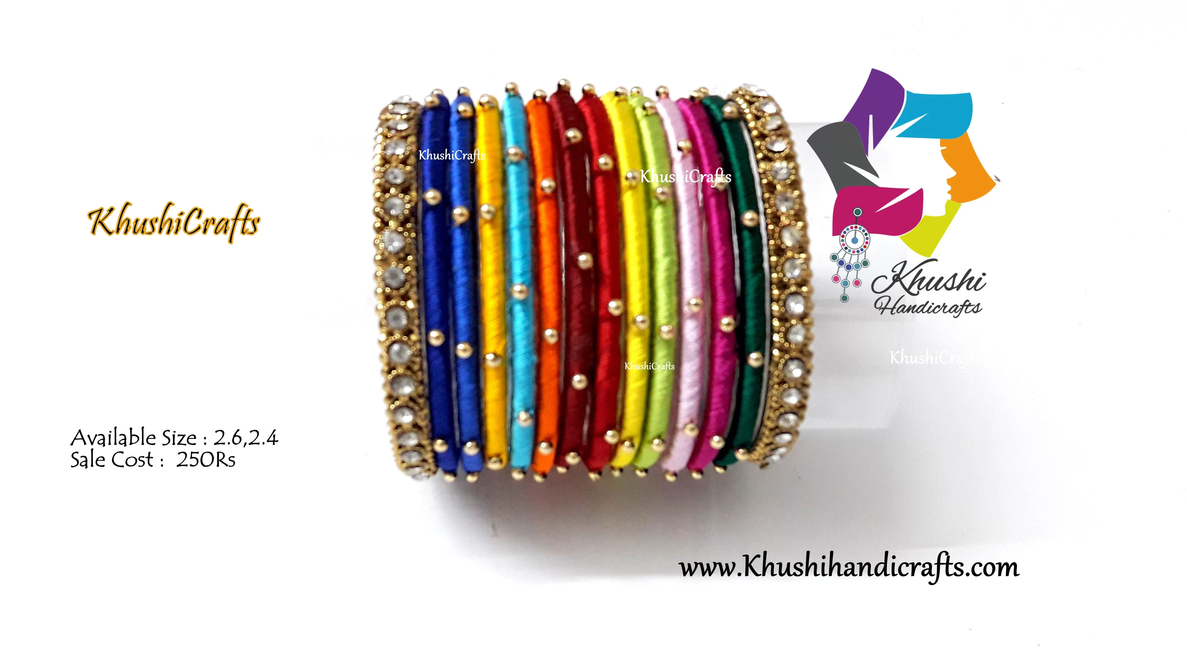 Ready stock Silk Thread Bangles-Pre Diwali Sale!