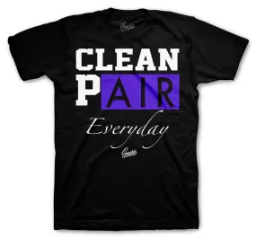 Retro 13 Court Purple Shirt - Everyday - Black