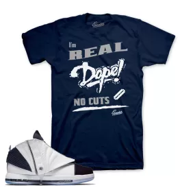 Retro 16 Navy Shirt - No Cuts - Navy