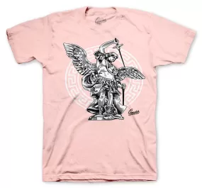 Retro 6 Gold hoops Shirt -Saint Michael - Light Pink