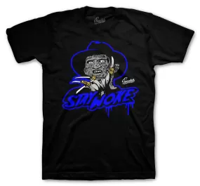 Retro 9 Racer Blue Shirt - Stay Woke - Black