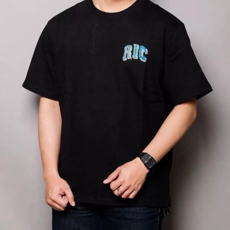 Rickyisclown [RIC] Ice Rhinestone Tee Black [R27231017A-H9]