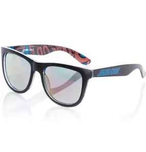 Santa Cruz Screaming Insider Sunglasses sca-sun-0106 black-blue