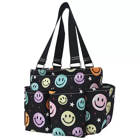 Smiley Faces NGIL Small Utility Tote