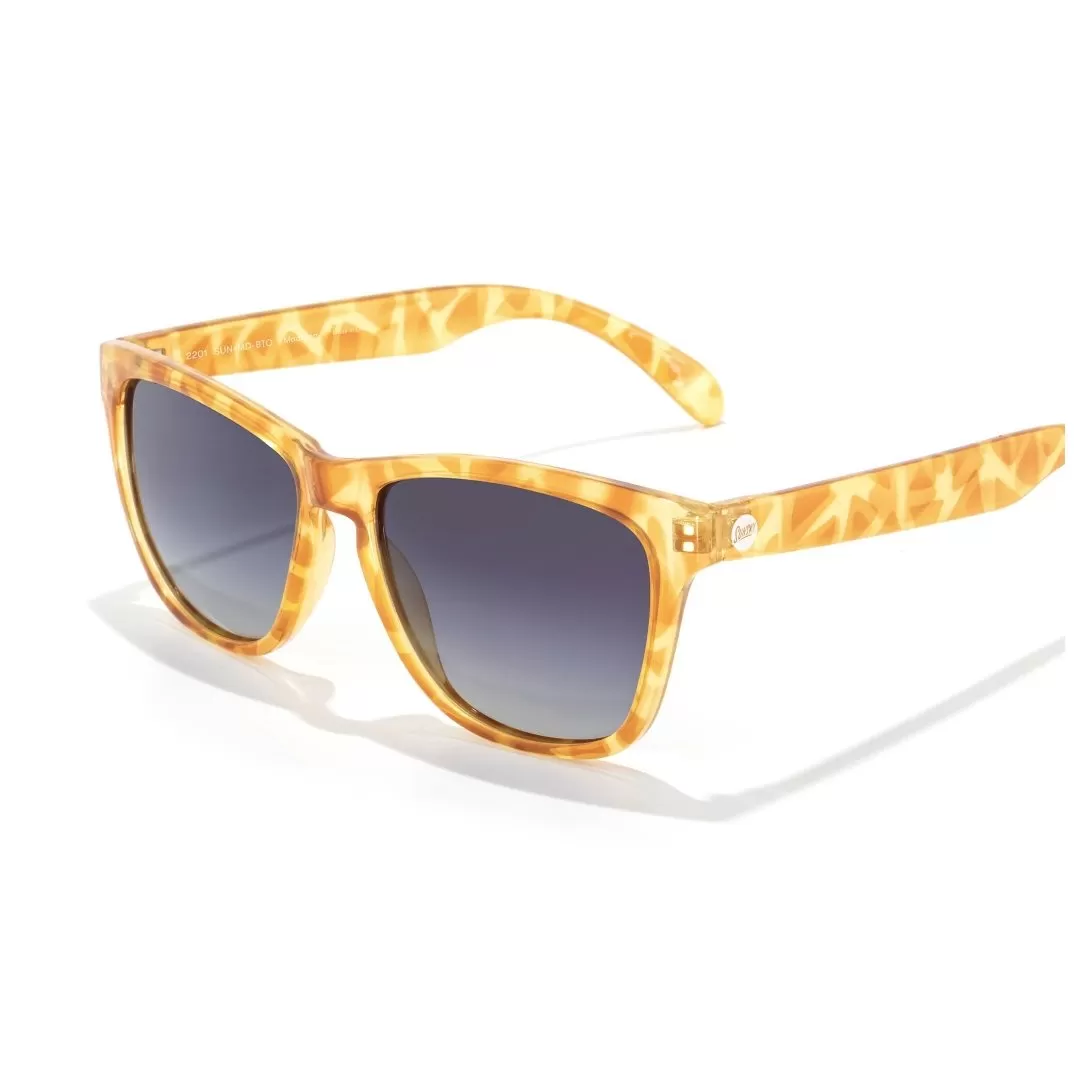 Sunski Madrona Polarized Sunglasses - Blonde Tortoise Ocean