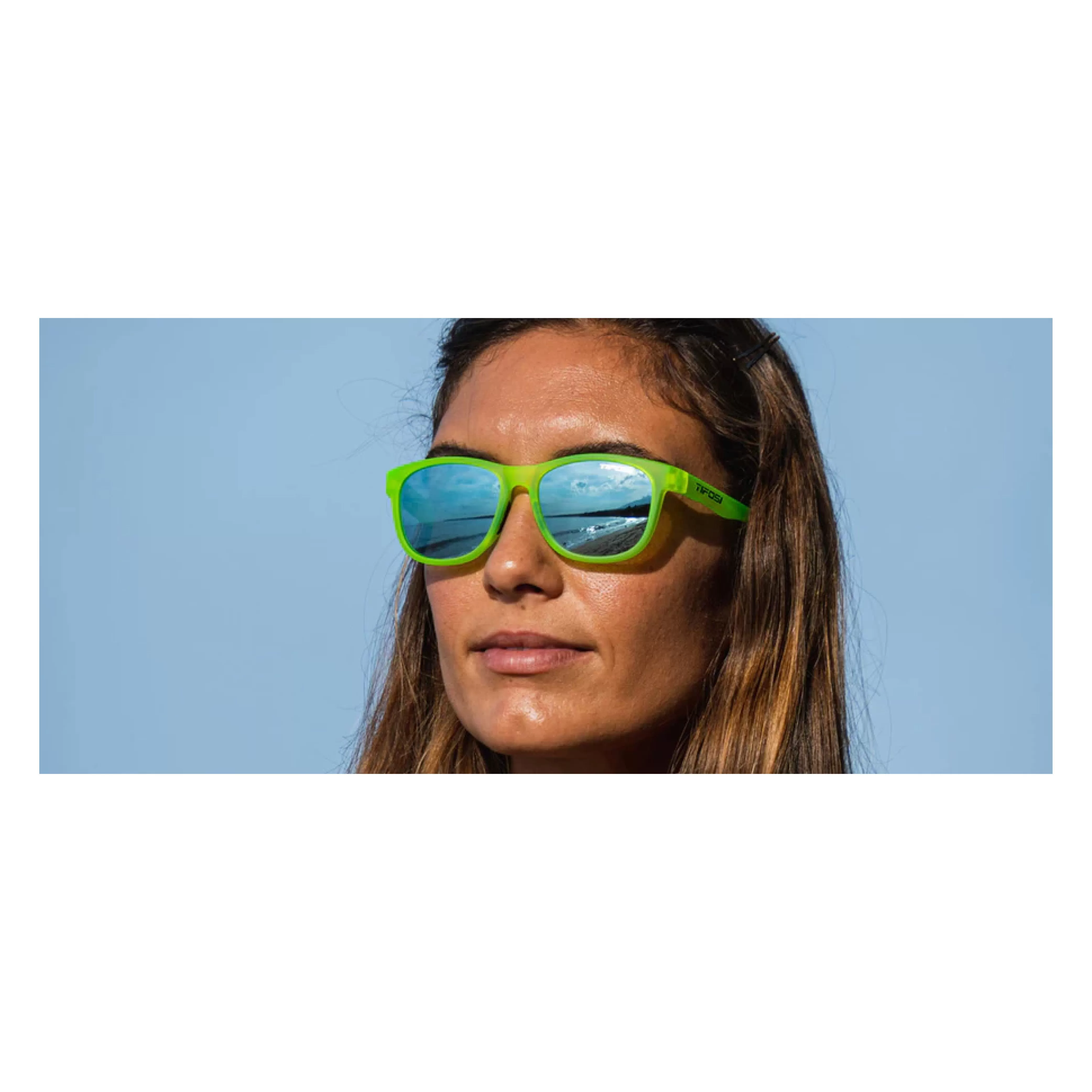 Tifosi Swank Sunglasses - Satin Electric Green