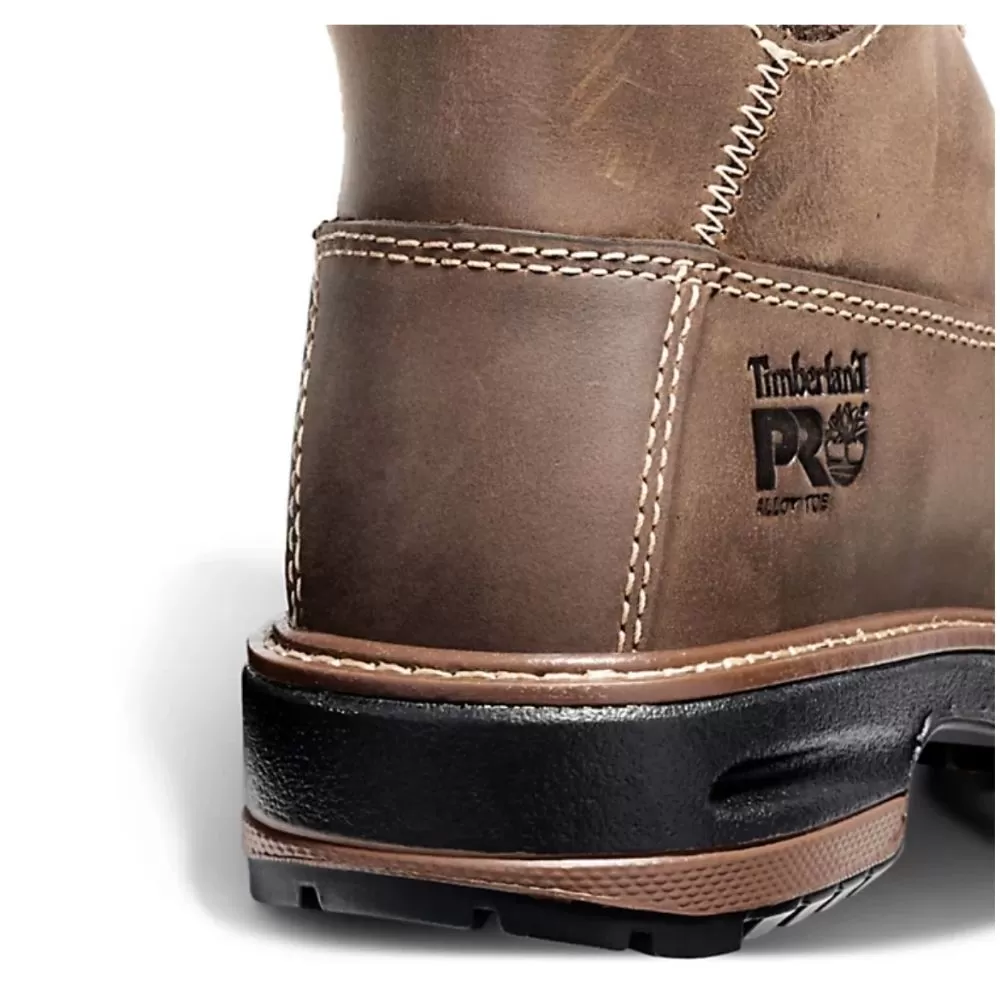 Timberland PRO Hightower Women's 6 Inch Steel Toe Safety Work Boot A1KJU - Brown