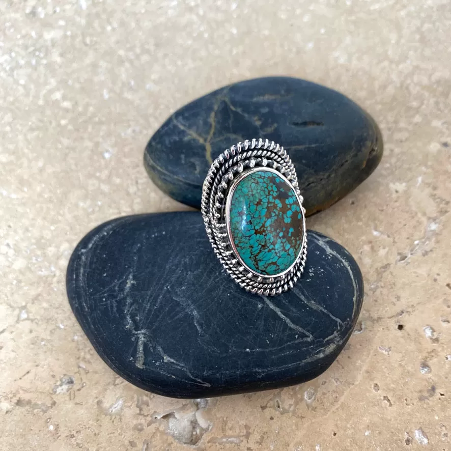 Turquoise Ring - Tibet