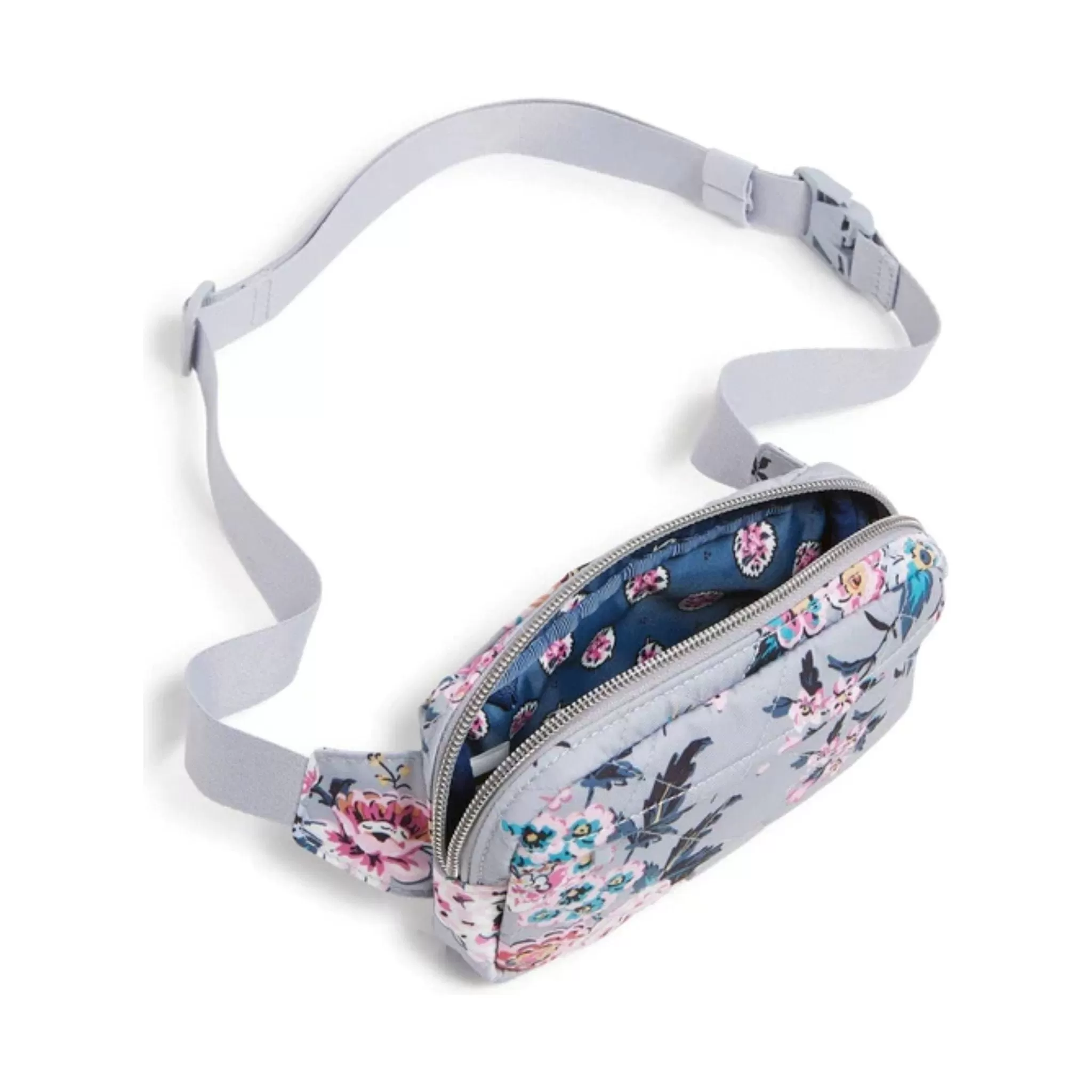 Vera Bradley Mini Belt Bag In Performance Twill - Parisian Bouquet