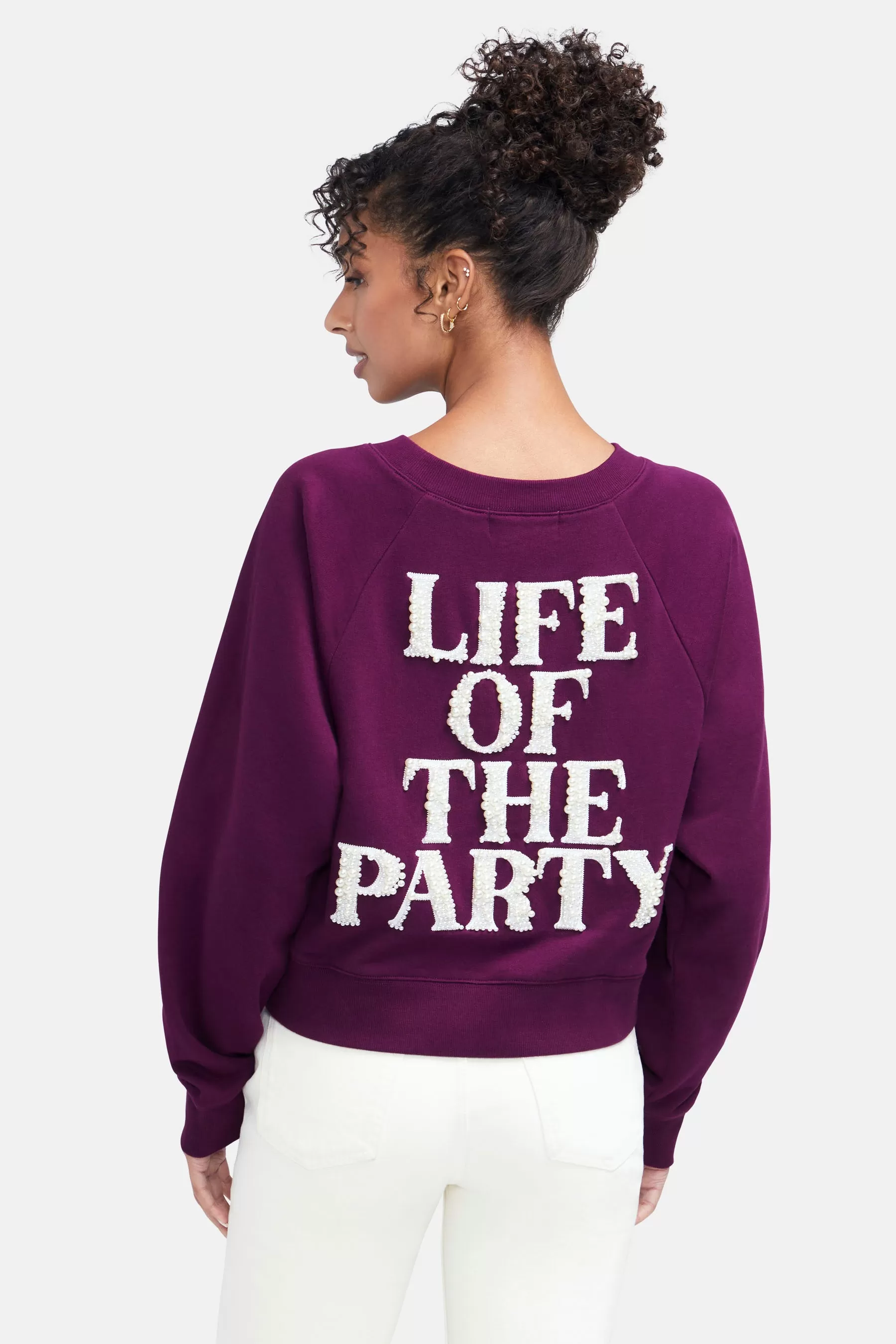 VIP Raglan Pullover | Dark Purple