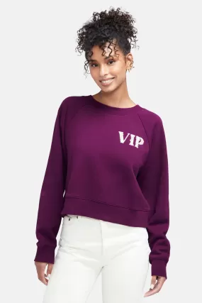 VIP Raglan Pullover | Dark Purple