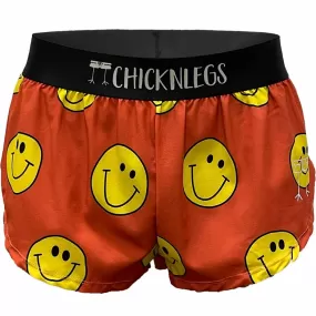 Women's Smiley 1.5" Split Shorts