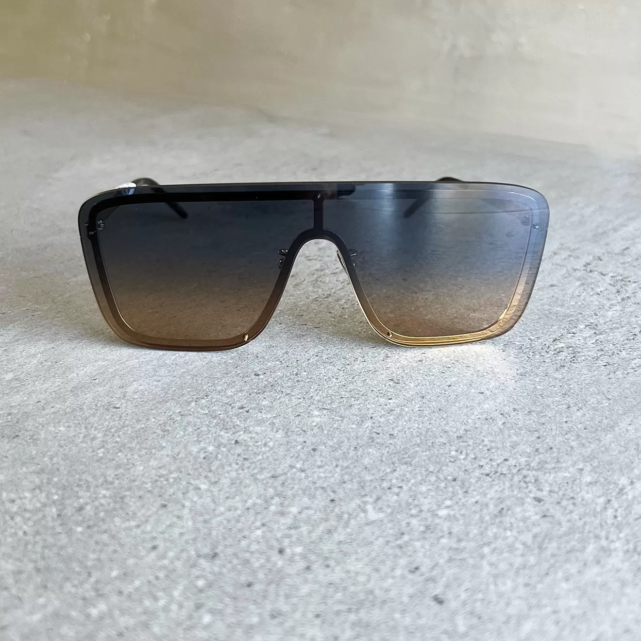 YSL SL364 Mask Sunglasses, Gradient